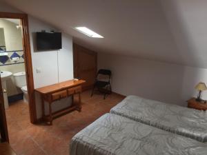 Postel nebo postele na pokoji v ubytování Hostal Ana - Adults Recommended