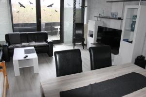 Χώρος καθιστικού στο Ferienhaus Sommerfeld