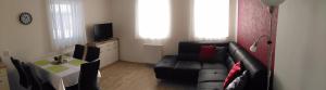 TV a/nebo společenská místnost v ubytování APARTMÁNY NA VÝSLUNÍ