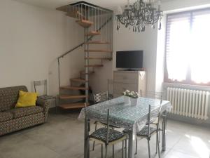 A seating area at Casa Leo