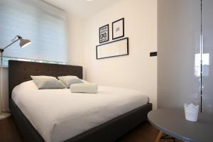 Posteľ alebo postele v izbe v ubytovaní The View Luxury Apartment Dramalj
