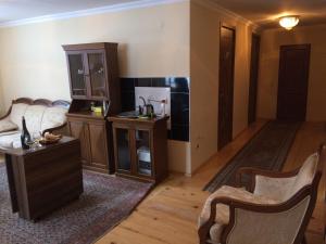 TV a/nebo společenská místnost v ubytování House Mon Amie