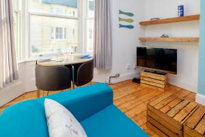 Μια τηλεόραση ή/και κέντρο ψυχαγωγίας στο Central Garden Apartment