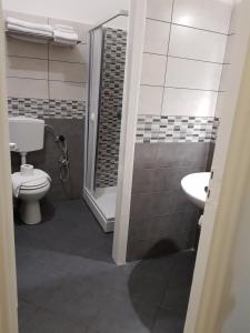 Koupelna v ubytování B&b ONE