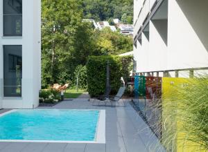 Bazén v ubytování Das Eckert - Lifestyle Design Hotel & Fine Dining bei Basel (Grenzach) nebo v jeho okolí