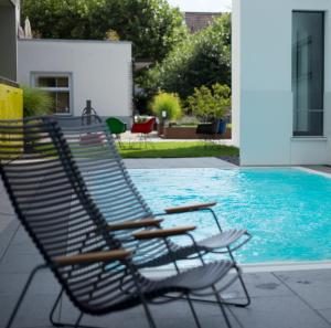 Bazén v ubytování Das Eckert - Lifestyle Design Hotel & Fine Dining bei Basel (Grenzach) nebo v jeho okolí