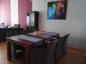 Posezení v ubytování Ferienwohnung ZENTRAL + 9 fotografií