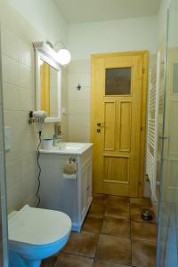 A bathroom at Wellness privát Štyri Lipy