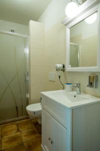 A bathroom at Wellness privát Štyri Lipy