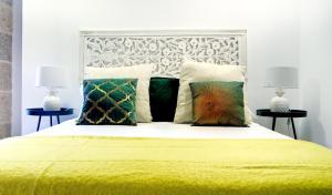 Cama o camas de una habitación en Numa Rúa Travesa