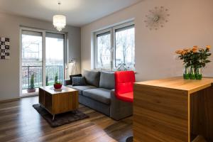Posedenie v ubytovaní APARTAMENTY GORZÓW WLKP.