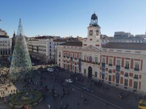 A general view of Madrid or a view of the city taken from Az apartmant