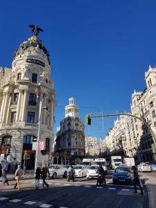 A general view of Madrid or a view of the city taken from Az apartmant