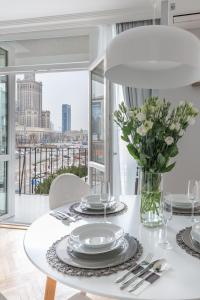 Balkón alebo terasa v ubytovaní GLAM APARTMENTS city center