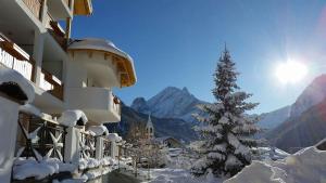 Hotel Cesa Tyrol semasa musim sejuk
