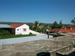 a view from the roof of a building at Hosteria Columbia in Mina Clavero