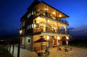 Balkón nebo terasa v ubytování Lanyang Beach Villa