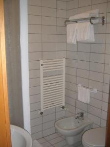 Kylpyhuone majoituspaikassa Locanda Corte Girlanda