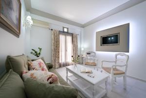 Posezení v ubytování Zephyros Hotel