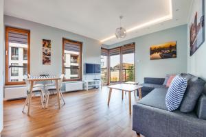 Posedenie v ubytovaní Apartamenty Sun & Snow Gdańsk Bursztynowa