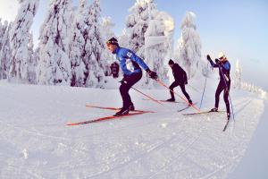 Vuokatti Sport Resort v zimě