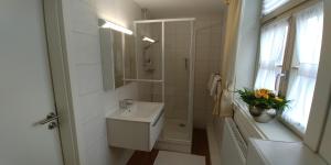 Koupelna v ubytování Hotel Alte Brennerei