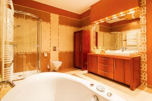 Kúpeľňa v ubytovaní Hotel Pory Roku
