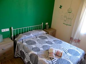 Katil atau katil-katil dalam bilik di Modern Family Flat Málaga