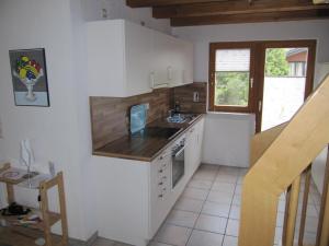Η κουζίνα ή μικρή κουζίνα στο Buchenweg 40a