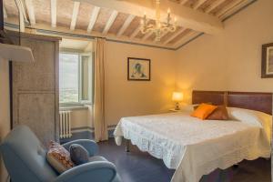 Posteľ alebo postele v izbe v ubytovaní La Dispensa-bio agriturismo