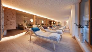 Χώρος καθιστικού στο Hotel Fanes