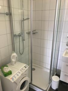 Koupelna v ubytování Apartment D'Uval