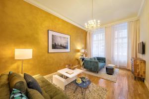 Istumisnurk majutusasutuses Prague Days - Luxurious Apartments Lesser Town