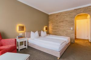 Postel nebo postele na pokoji v ubytování Hotel - Restaurant Erich Rödiger