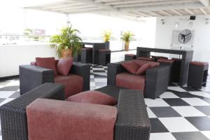 Posezení v ubytování Hotel Bachue