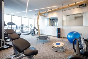 Fitness center at/o fitness facilities sa Appartements am Römerweg