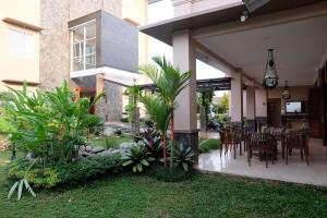 Zahrada ubytování Mexolie Hotel