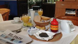 Essen im Hotel oder in der Nähe