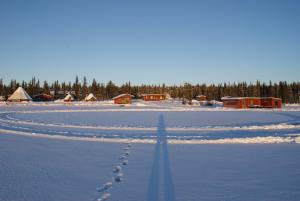 Το Camp Alta Kiruna τον χειμώνα