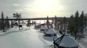 Το Camp Alta Kiruna τον χειμώνα