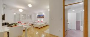 Postel nebo postele na pokoji v ubytování Apartments Postic