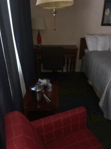 Voodi või voodid majutusasutuse Anchor Motel toas
