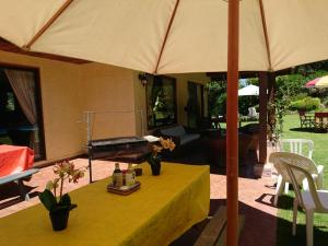 Posezení v ubytování Parcela privada con piscina en Olmué