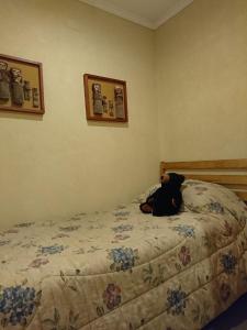 Postel nebo postele na pokoji v ubytování Parcela privada con piscina en Olmué