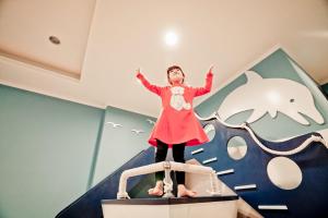 Apgyvendinimo įstaigoje Kid Baby Homestay viešintys svečiai