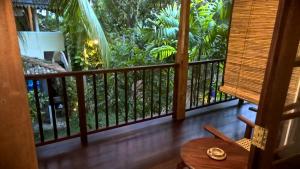 Balkon oz. terasa v nastanitvi Silva Rest