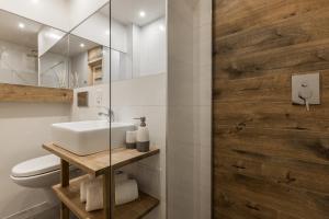 Kúpeľňa v ubytovaní Apartament Piaseckiego Centrum