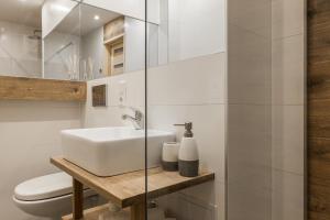 Kúpeľňa v ubytovaní Apartament Piaseckiego Centrum
