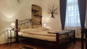 Posteľ alebo postele v izbe v ubytovaní Apartment Jakubská 676