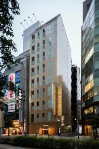 The building in which the capsule hotel is located